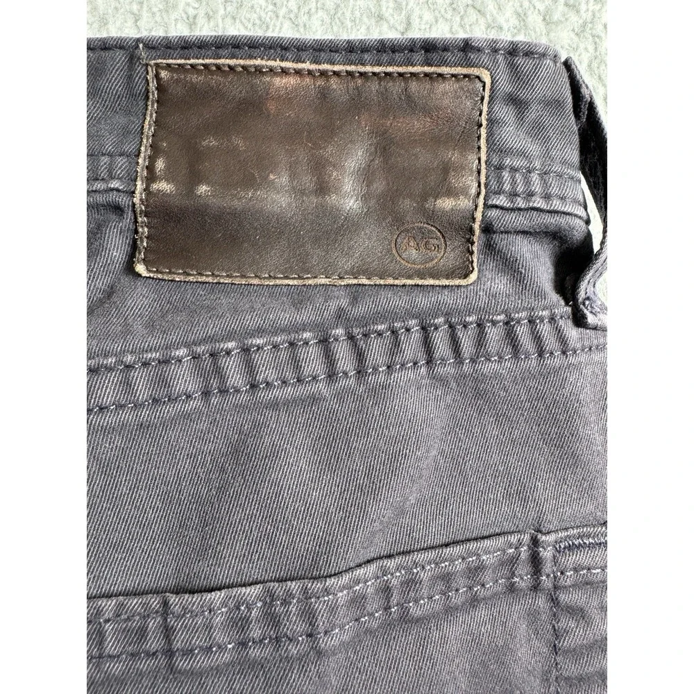 Adriano Goldschmied The Matchbox Slim Straight Black Pants Mens 33x27 Chinos